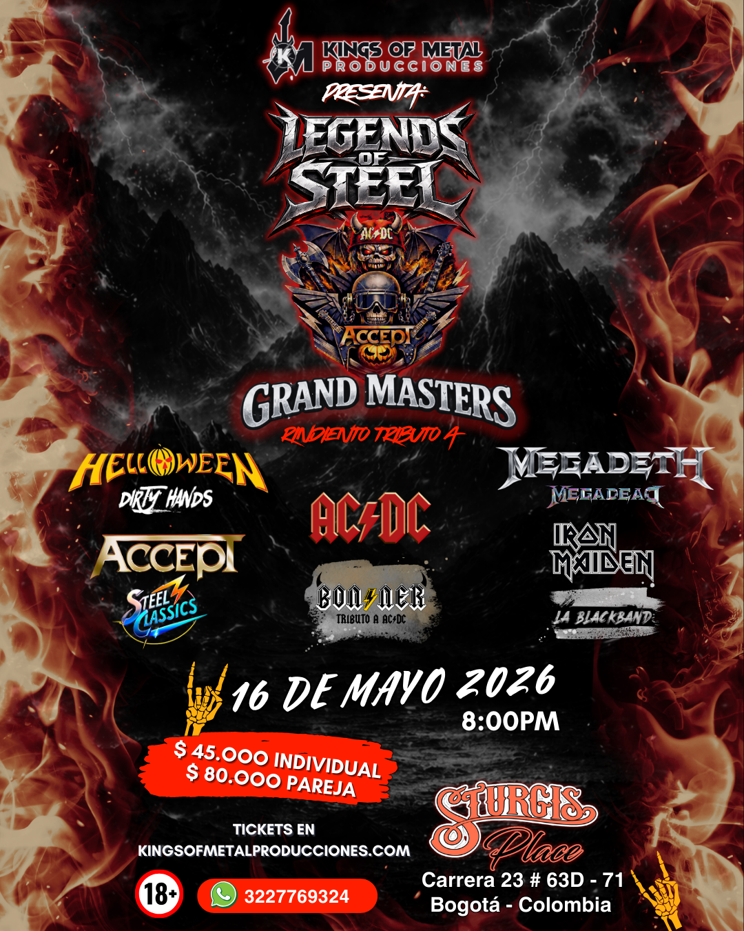 Steel of legends – Grand Masters