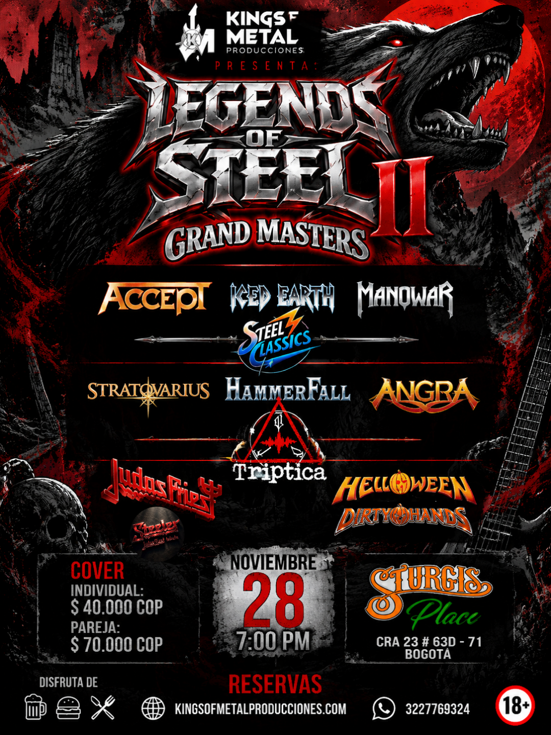 Legends of Steel II Segunda Edición – Grand Masters