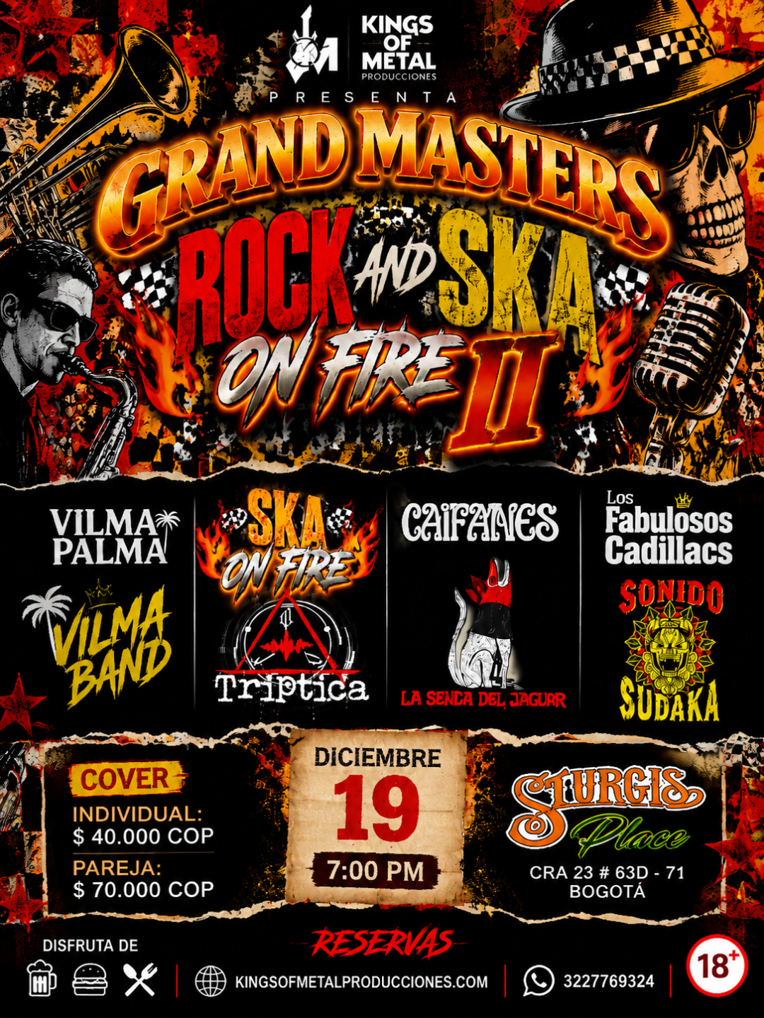 Rock & Ska on Fire II Segunda Edición – Grand Masters