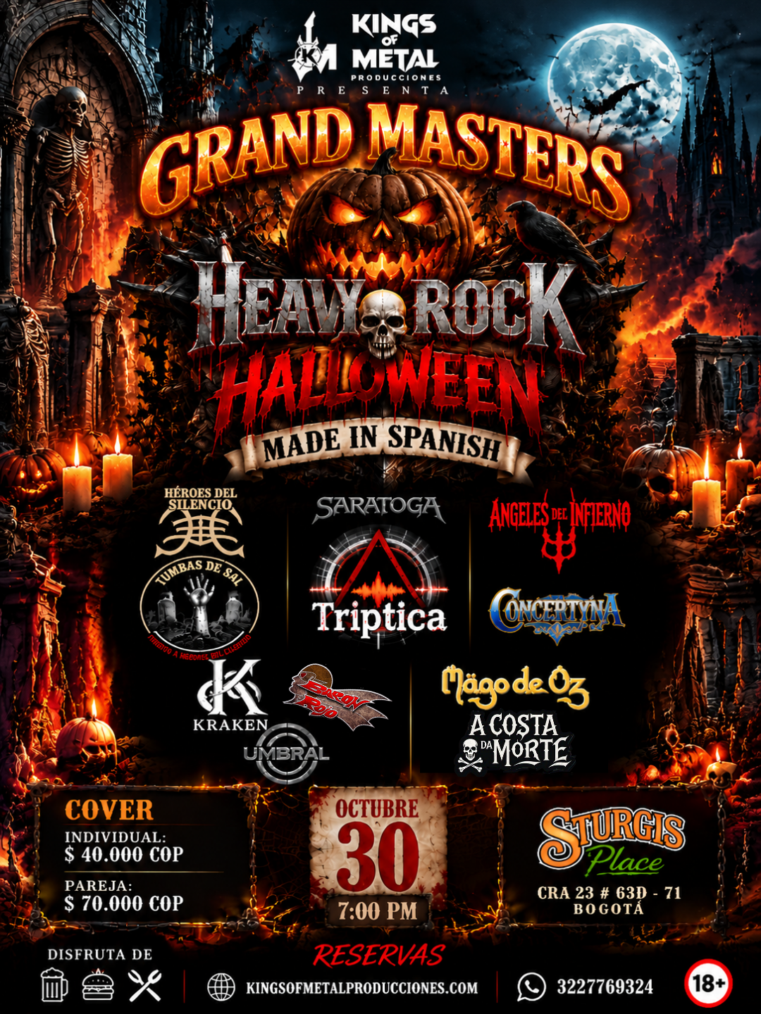 Heavy Rock / Halloween Made in Spanish – Grand Masters