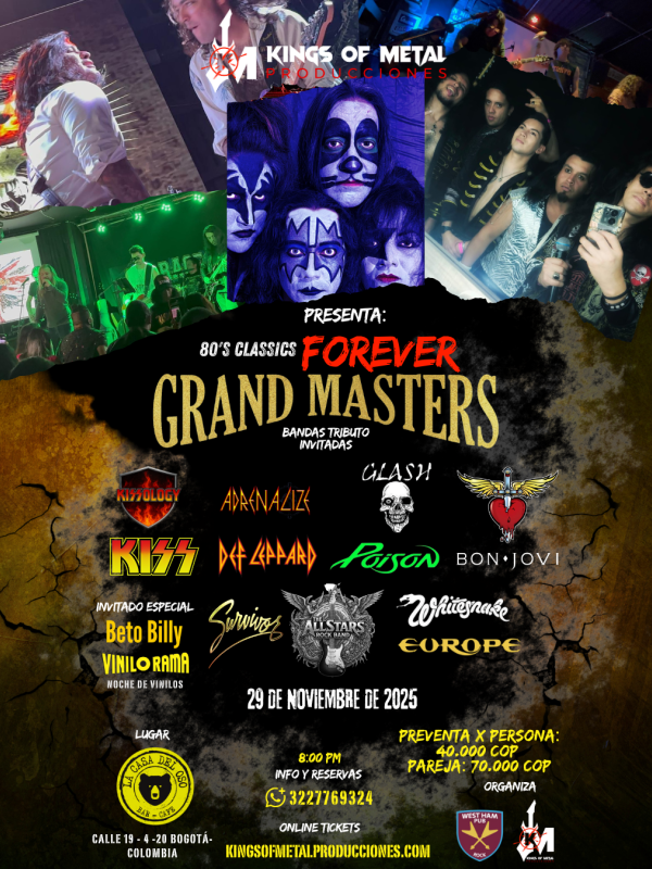 80’s Classics Forever – Grand Masters
